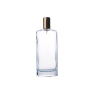 100ml clear glass perfume bottle with 15mm neck finish