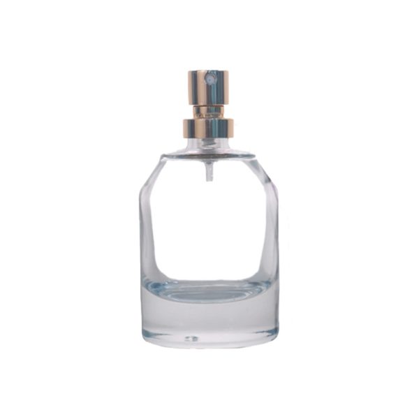 Minimalist 35ml Clear Glass Perfume Bottle 15mm Neck (KDGTB02)