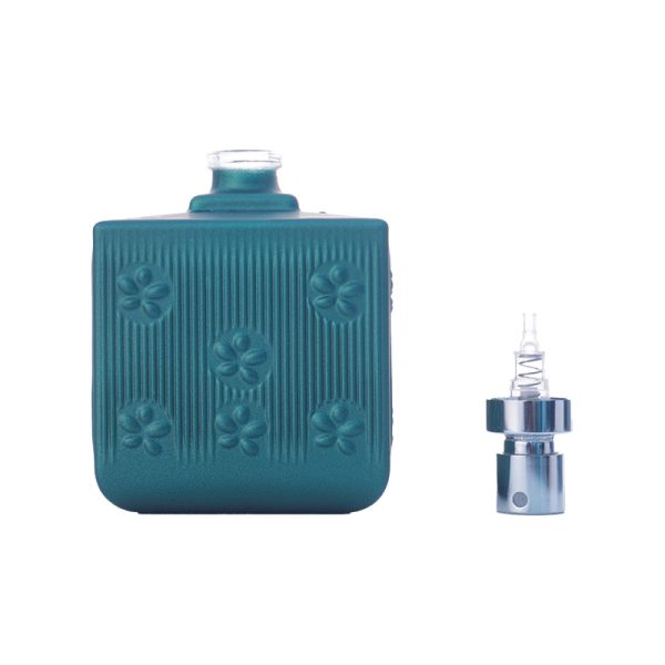 80ml Matte Dark Green Perfume Glass Bottle KDG-TB23 - Image 2