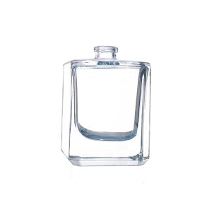 50ml Transparent Square Glass Perfume Bottle KDG-TB05