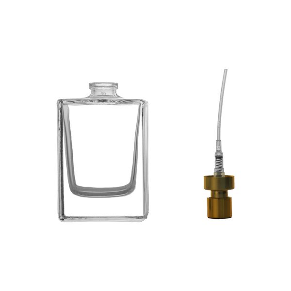 30ml Clear Square  Glass Perfume KDG-TB07 - Image 2