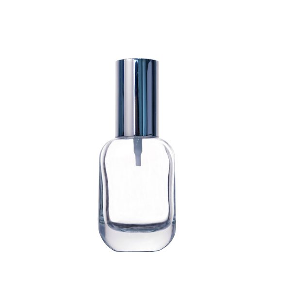 30ml Flat Perfume Bottle with Silver Cap KDG-TB11