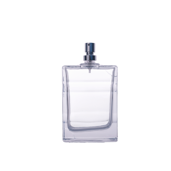 110ml Rectangular Clear Perfume Bottle – 15mm Neck, Elegant Thick-Wall Design for Luxury Fragrances - Image 3