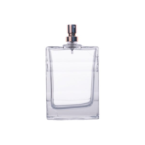 110ml Rectangular Clear Perfume Bottle – 15mm Neck, Elegant Thick-Wall Design for Luxury Fragrances - Image 2