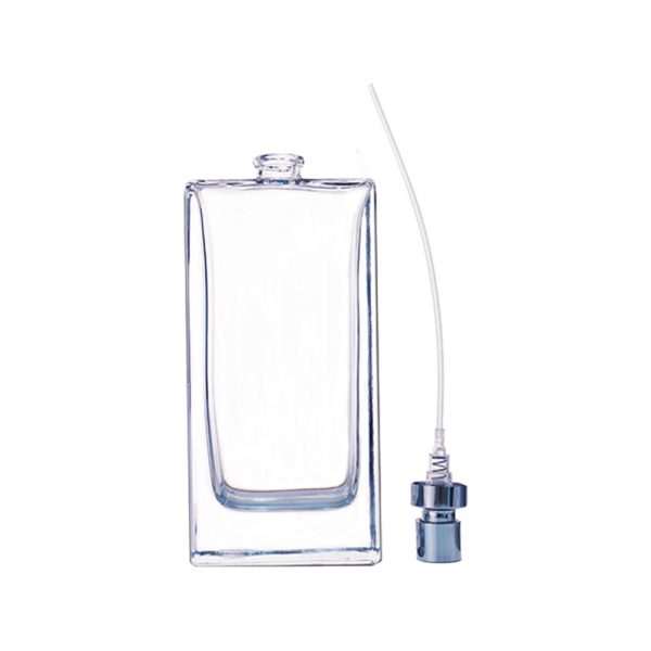 110ml  Square Clear Perfume Bottle KDG-TB16 - Image 2