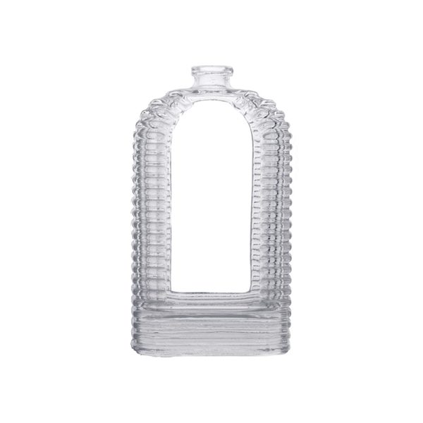 70ml Arch-Shaped Clear Glass Perfume Bottle KDG-TB20