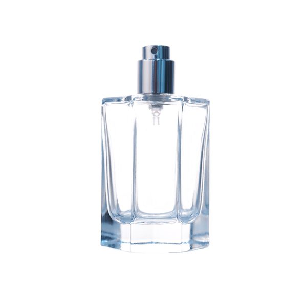55ml Clear Hexagonal Perfume Glass Bottle KDG-TB28 - Image 2