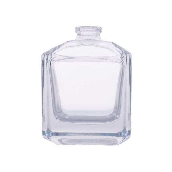 60ml Clear Square Glass Perfume Bottle