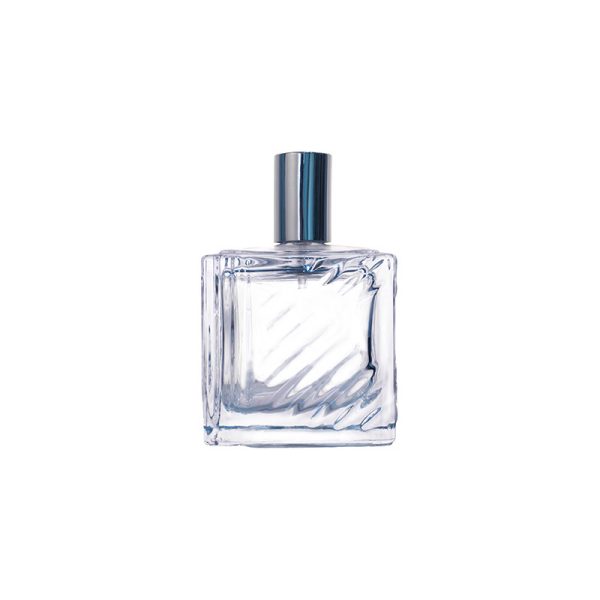 100ml Square Transparent Glass Perfume Bottle KDG-TB31 - Image 2