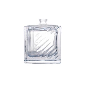 100ml Square Transparent Glass Perfume Bottle KDG-TB31