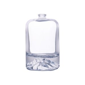 115ml Transparent Perfume Glass Bottle – Heavy Base Luxury Design