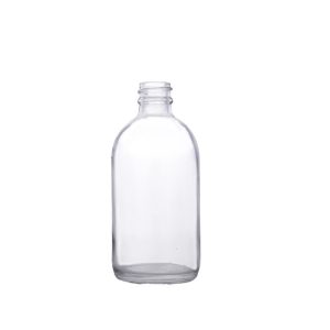 Luxury 120ml Round Clear Glass Perfume Bottle with Cap