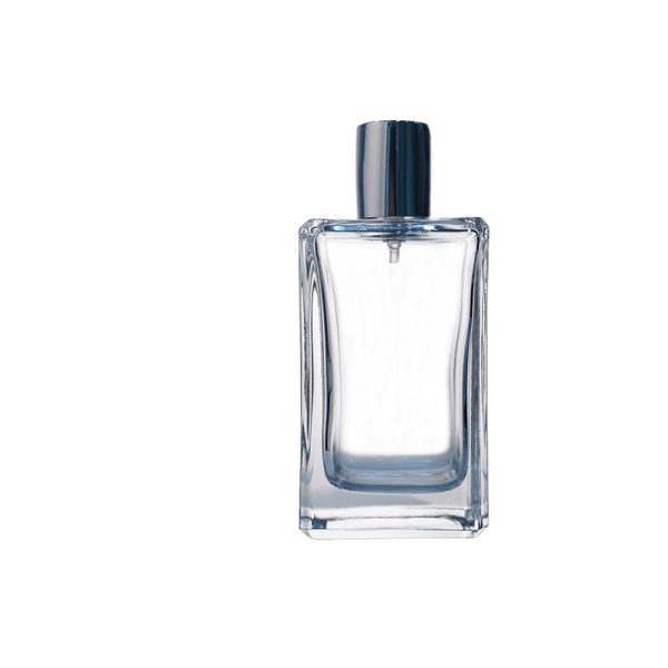 110ml Square Clear Perfume Glass Bottle KDG-TB42 - Image 3