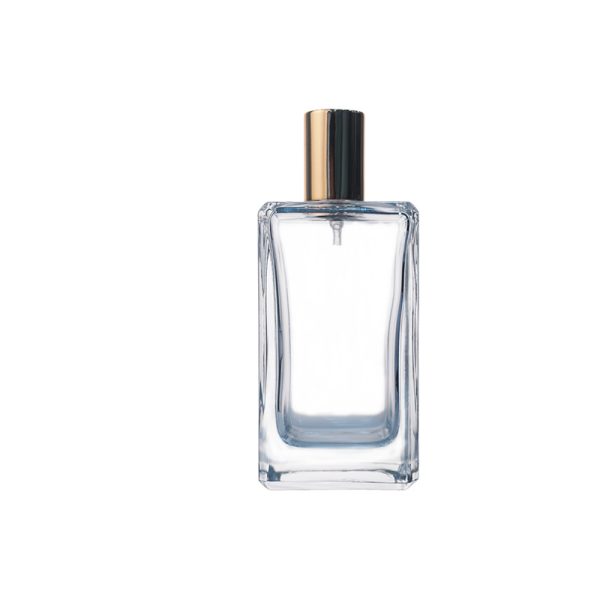 110ml Square Clear Perfume Glass Bottle KDG-TB42 - Image 2