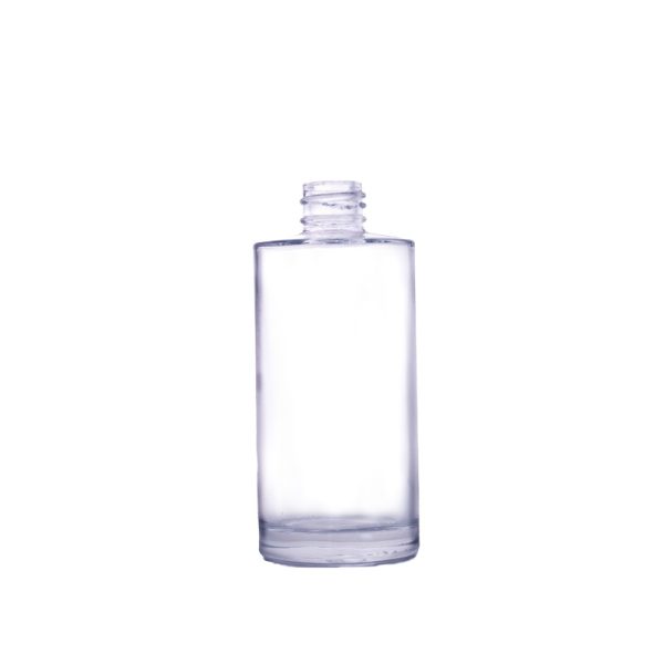 110ml Round Clear Glass Perfume Bottle