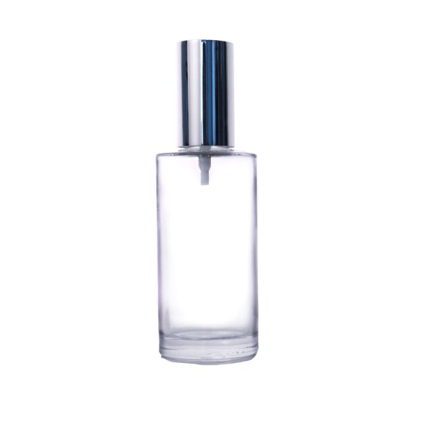 110ml Round Clear Glass Perfume Bottle - Image 2