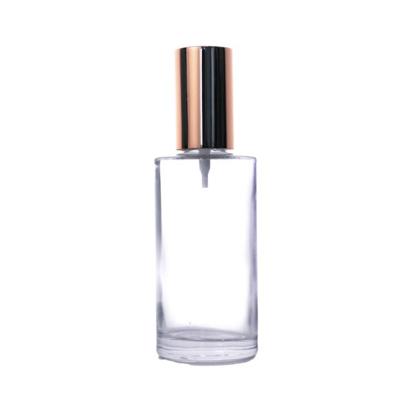110ml Round Clear Glass Perfume Bottle - Image 4