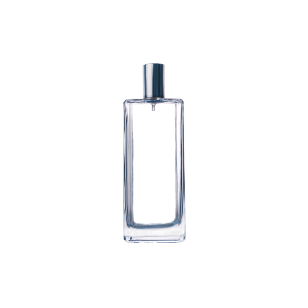 100ml Square Clear Perfume Glass Bottle KDG-TB46 - Image 3