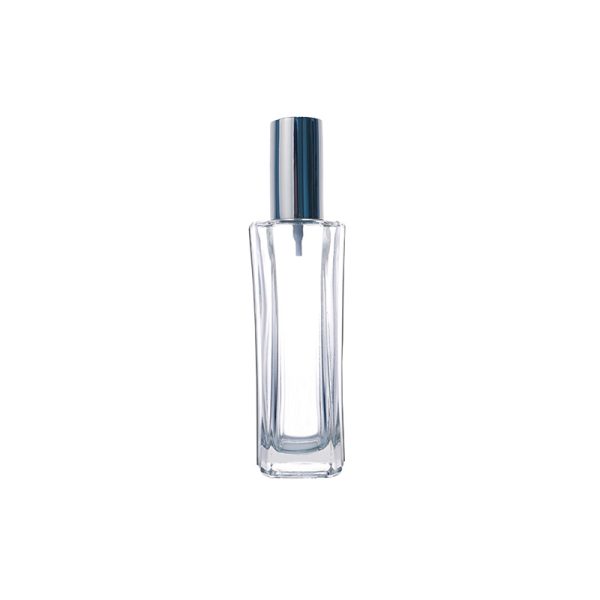 110ml Clear Square Glass Perfume Bottle with Spray KDG-TB50 - Image 4