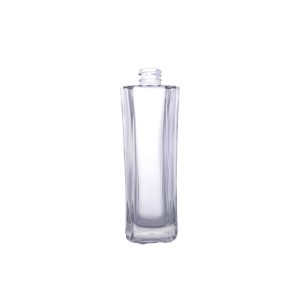 110ml Clear Square Glass Perfume Bottle with Spray KDG-TB50