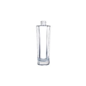 110ml Clear Square Glass Perfume Bottle with Spray KDG-TB50