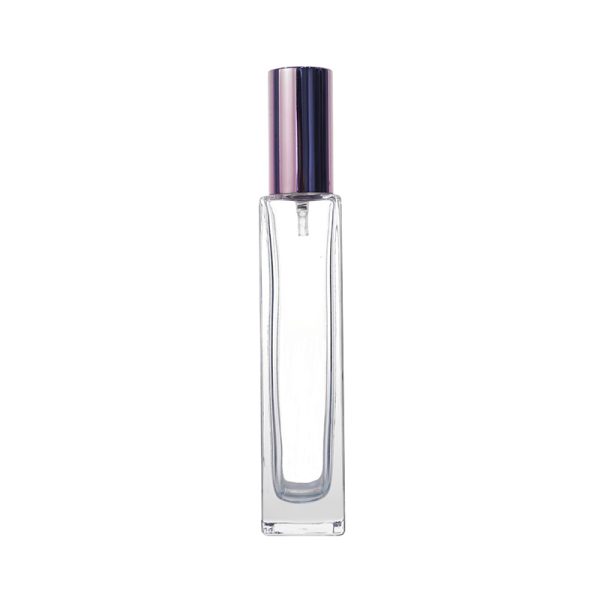 55ml Transparent Square Glass Perfume Bottle KDG-TB52 - Image 2